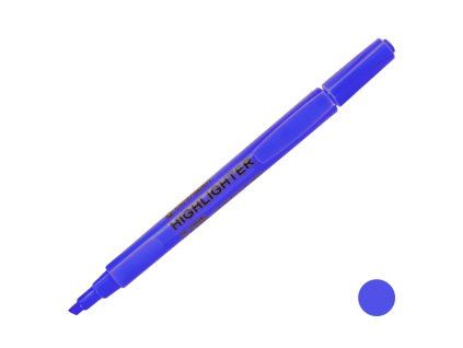 Zvýrazňovač Centropen 8722, modrý