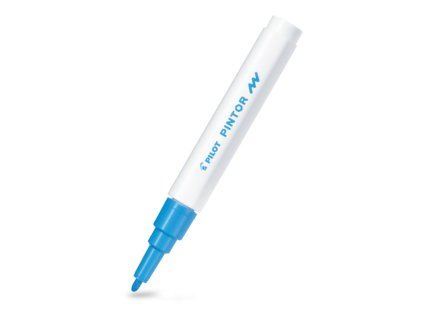 Akrylový fix Pilot Pintor, F 1.0 mm, světle modrý