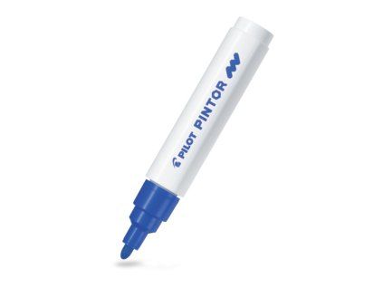 Akrylový fix Pilot Pintor, M 1.4 mm, modrý