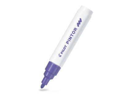 Akrylový fix Pilot Pintor, M 1.4 mm, fialový