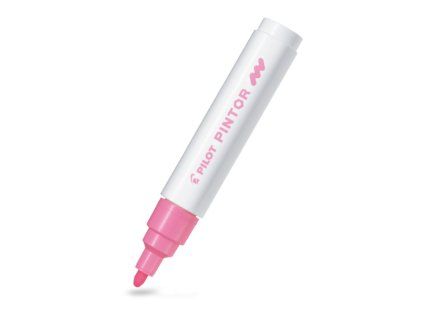 Akrylový fix Pilot Pintor, M 1.4 mm, růžový