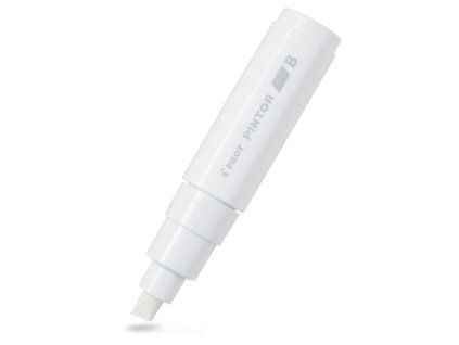Akrylový fix Pilot Pintor, B 8.0 mm, bílý