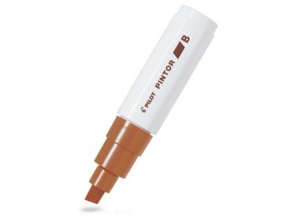 Akrylový fix Pilot Pintor, B 8.0 mm, hnědý