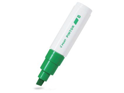 Akrylový fix Pilot Pintor, B 8.0 mm, světle zelený