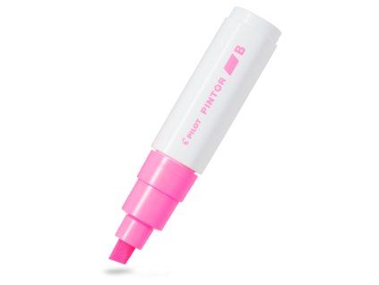Akrylový fix Pilot Pintor, B 8.0 mm, růžový