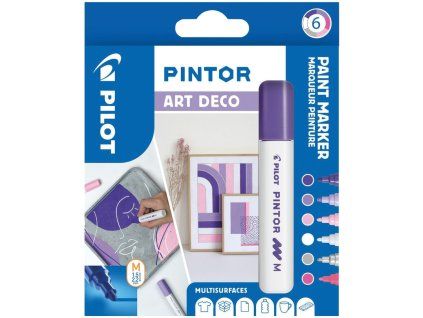 Sada akrylových fixů Pilot Pintor - Art Deco