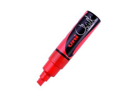 Fix Uni Chalk marker, tekutá křída, 8 mm, červený