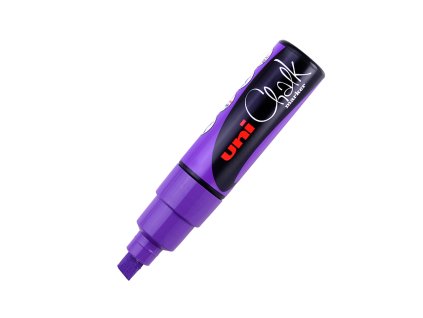 Fix Uni Chalk marker, tekutá křída, 8 mm, fialový