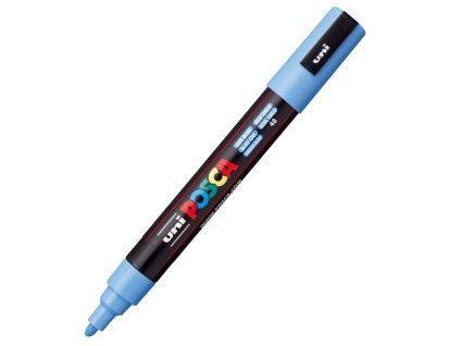 Akrylový fix Posca PC-5M, hrot 2,5 mm, nebesky modrý