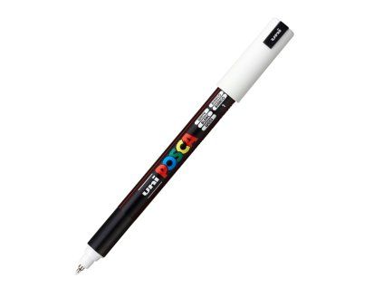 Akrylový fix Posca PC-1MR, hrot 0,7 mm, bílý