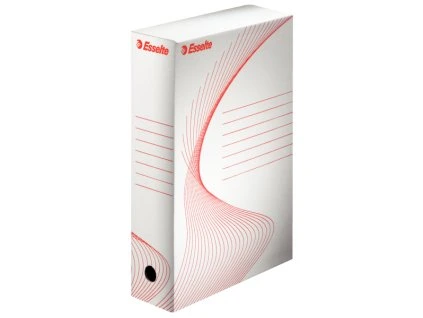 Archivační box A4, 80 mm, Esselte, bílý