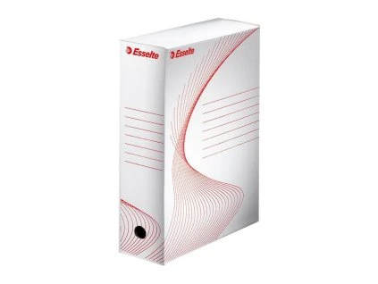 Archivační box A4, 100 mm, Esselte, bílý