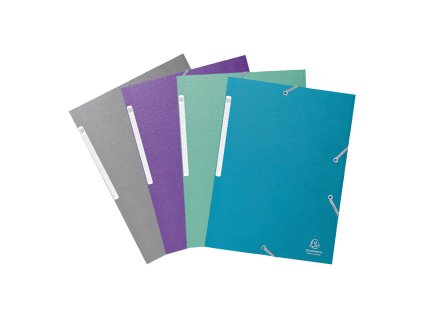 Spisové desky A4 Exacompta Teksto s gumičkou