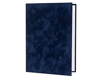 Desky na diplom A4, tmavě modré