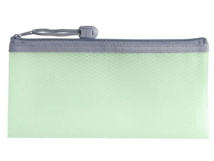 Desky se zipem DL Junior, síťované, zelené