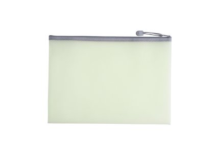 Desky se zipem A5 Junior, síťované, zelená