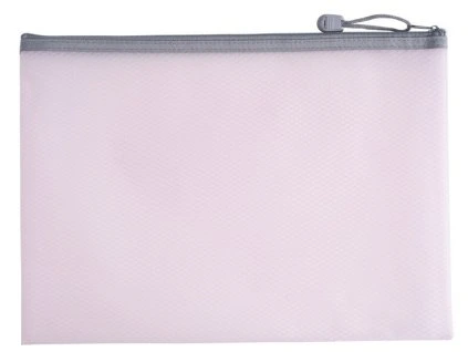 Desky se zipem A5 Junior, síťované, růžová