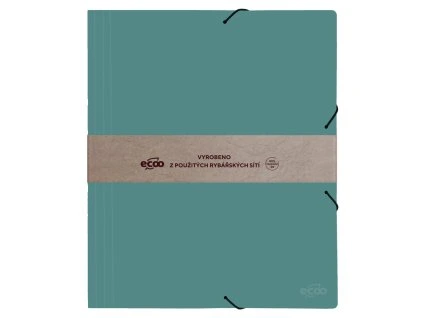 Desky A4 s gumou Ecoo, tyrkysové