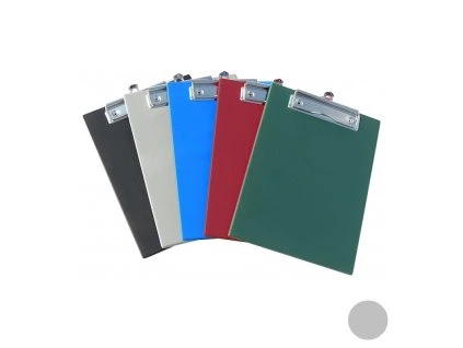 Desky A5 s klipem, šedé