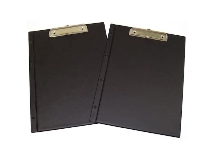 Deska A4 s klipem + eurozávěs, černá