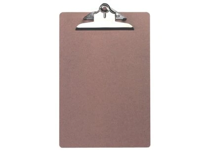 Deska A4 s maxi klipem, "dřevo"