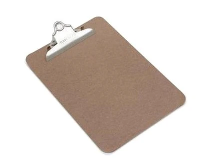 Deska A5 s maxi klipem, "dřevo"