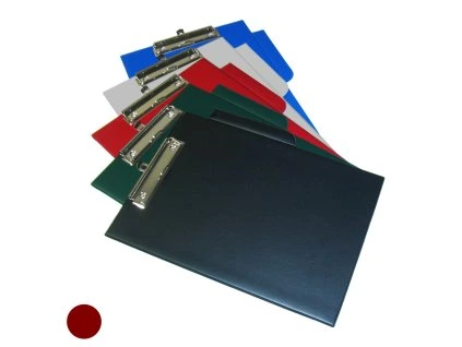 Desky A4 s klipem Plastik, bordó