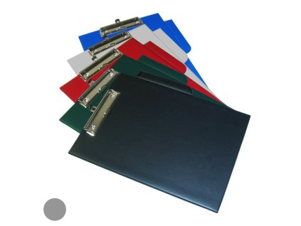 Desky A4 s klipem Plastik, šedé