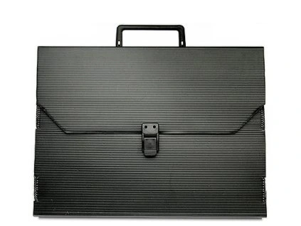 Diplomatka A4, černá, 35 x 25 x 5 cm