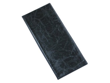 Vizitkář 4 řadý, imitace kůže, černý