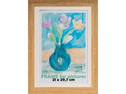 Rámeček na obrázky, světlé dřevo