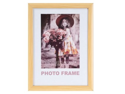 Rámeček 21 x 29,7 cm (A4), světle hnědý