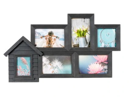 Fotorámeček Gallery House, černý