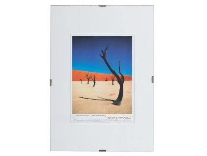 Klip rám 40 x 50 cm, sklo