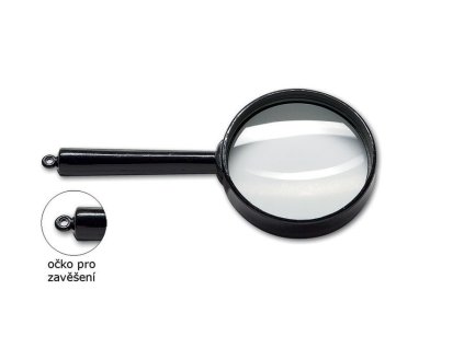 Lupa Concorde plastová, 80 mm