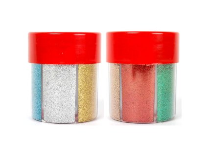 Třpytky Twinkle sada 6 x 15 g v dóze