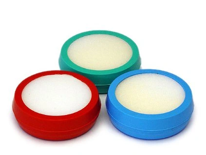 Zvlhčovač prstů, molitanový