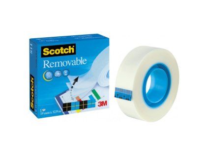 Lepící páska 19 mm x 33 m, Scotch Removable