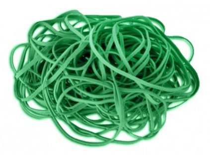 Gumičky (kroužky) obyčejné 40 mm, 100 ks