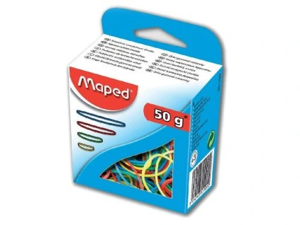Gumičky Maped v krabičce, 50g