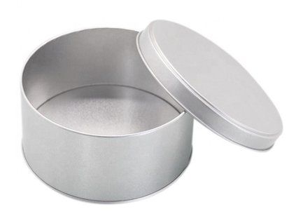 Dóza plechová, 22 cm