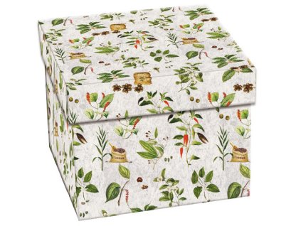 Krabička dárková Sazenice, 8,5 x 8,5 x 7 cm