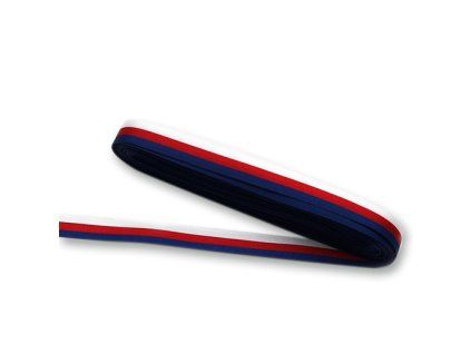 Stuha trikolora 10 mm x 10 m