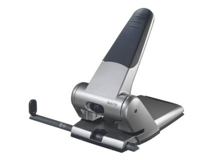 Děrovačka Leitz 5180, na 65 listů, šedá