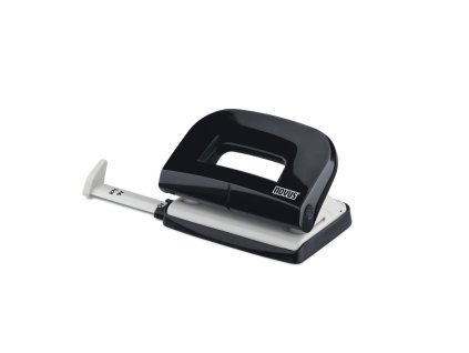 Děrovačka Novus E 210, na 10 listů, černá