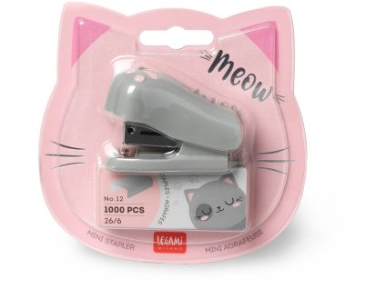 Sešívačka Legami Mini Friends Stapler - Kitty