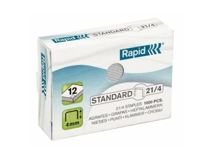 Drátky do sešívačky 21/4 Rapid, 1000 ks