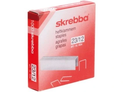 Drátky do sešívačky 23/12, 1000 ks