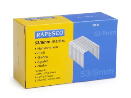 Drátky do sešívačky 53/8, 2000 ks