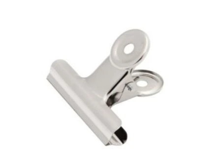 Klip kancelářský, 63 mm, chromový